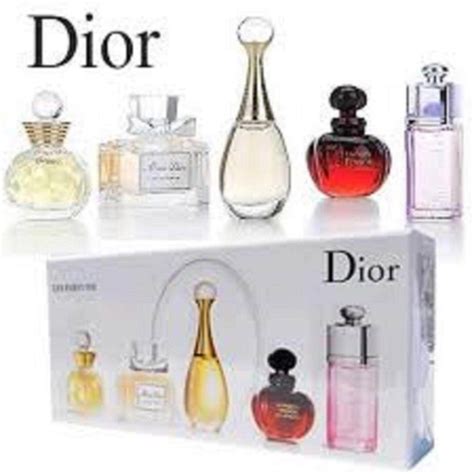 dior perfume set.|christian Dior perfume miniature sets.